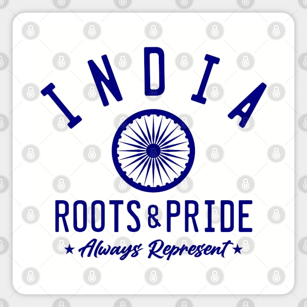 INDIA ROOTS & PRIDE Magnet by LILNAYSHUNZ